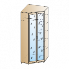 Прихожая Мелисса композиция 3 (Гикори Джексон светлый) в Асбесте - asbest.mebel24.online | фото 5