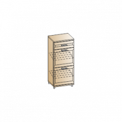 Прихожая Мелисса композиция 8 (Ясень Асахи) в Асбесте - asbest.mebel24.online | фото 5