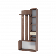 Прихожая Ника вешалка с зеркалом (ВЗ910) в Асбесте - asbest.mebel24.online | фото 6