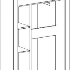 Прихожая Соренто (Дуб бонифаций) в Асбесте - asbest.mebel24.online | фото 8