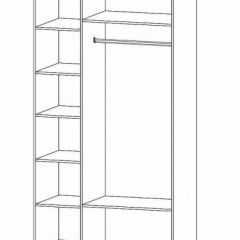ГАММА Шкаф 3-х створчатый в Асбесте - asbest.mebel24.online | фото 2