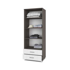 ЕВА Шкаф 2-х дверный Е23 в Асбесте - asbest.mebel24.online | фото 2