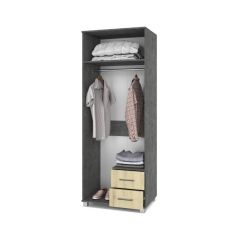 ЕВА Шкаф 2-х дверный Е24 в Асбесте - asbest.mebel24.online | фото 8