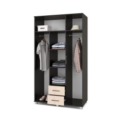 ЕВА Шкаф 3-х дверный Е34 в Асбесте - asbest.mebel24.online | фото 4