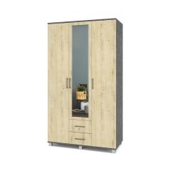 ЕВА Шкаф 3-х дверный Е34 в Асбесте - asbest.mebel24.online | фото 7