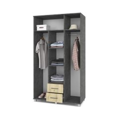 ЕВА Шкаф 3-х дверный Е34 в Асбесте - asbest.mebel24.online | фото 8