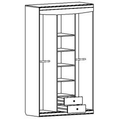 Шкаф 3-х дверный "Мария-Луиза 3" в Асбесте - asbest.mebel24.online | фото 6