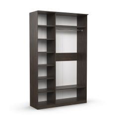 Шкаф 3-х створчатый Дуэт Люкс с зеркалом в Асбесте - asbest.mebel24.online | фото 2