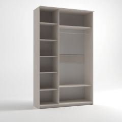 Шкаф 3-х створчатый Дуэт Люкс с зеркалом в Асбесте - asbest.mebel24.online | фото 7