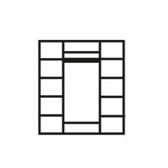 Шкаф 4-х дверный (2 зеркала) для платья и белья Венеция дуб седан (ВНШ1/4) в Асбесте - asbest.mebel24.online | фото 2