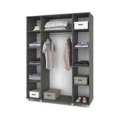 ЕВА Шкаф 4-х дверный Е40 в Асбесте - asbest.mebel24.online | фото 8