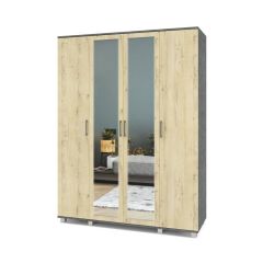 ЕВА Шкаф 4-х дверный Е41 в Асбесте - asbest.mebel24.online | фото 7