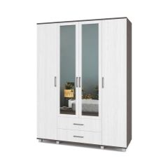 ЕВА Шкаф 4-х дверный Е43 в Асбесте - asbest.mebel24.online | фото
