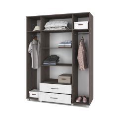 ЕВА Шкаф 4-х дверный Е43 в Асбесте - asbest.mebel24.online | фото 2