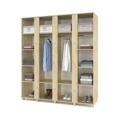 ПАНДОРА Шкаф 4-х дверный П42 в Асбесте - asbest.mebel24.online | фото 6