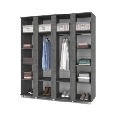 ПАНДОРА Шкаф 4-х дверный П42 в Асбесте - asbest.mebel24.online | фото 8