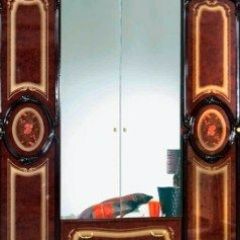 Шкаф 4-х дверный с зеркалами (01.144) Роза (могано) в Асбесте - asbest.mebel24.online | фото