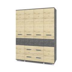 ВИОРА Шкаф 4-х дверный В43 в Асбесте - asbest.mebel24.online | фото 5