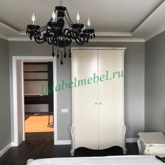 Шкаф для одежды Луиза (ММ-227-01/02Б) в Асбесте - asbest.mebel24.online | фото 2