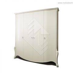 Шкаф для одежды Луиза (ММ-227-01/04Б) в Асбесте - asbest.mebel24.online | фото 1