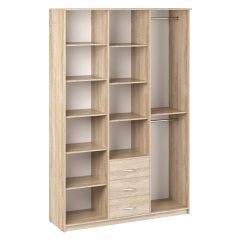 Шкаф комбинированный Дуэт Люкс с зеркалом в Асбесте - asbest.mebel24.online | фото 3