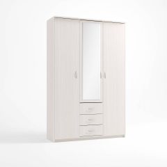 Шкаф комбинированный Дуэт Люкс с зеркалом в Асбесте - asbest.mebel24.online | фото 6
