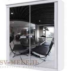 Шкаф-купе №19 Серия 3 Квадро (1500) Ясень Анкор светлый в Асбесте - asbest.mebel24.online | фото