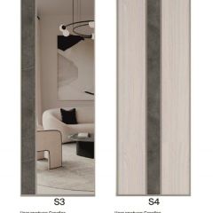 Шкаф-купе 2250 серии SILVER S3+S1+S3Z B22+PL2 (по 2 ящика лев/прав+1штанга+1 полка) профиль «Серебро» в Асбесте - asbest.mebel24.online | фото 12