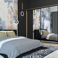 Шкаф-купе Лофт 2400 Шк24-60 (Дуб Сонома) в Асбесте - asbest.mebel24.online | фото 12