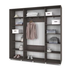 МАРТИН Шкаф-купе Анкор темный (2200*450) М421 в Асбесте - asbest.mebel24.online | фото 2