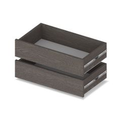 МАРТИН Шкаф-купе с зеркалом Анкор темный (2000*450) М402 в Асбесте - asbest.mebel24.online | фото 3