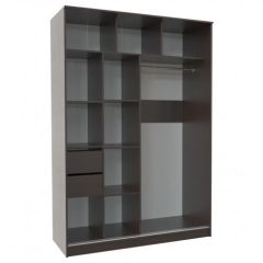 Шкаф-купе ПШ-2.9 1800 Фасад СТРЕЛКА (ВЕНГЕ стрелка беж) в Асбесте - asbest.mebel24.online | фото 2