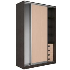 Шкаф-купе Рене 1500 вариант 1 (ЛДСП/ЛДСП) в Асбесте - asbest.mebel24.online | фото 2