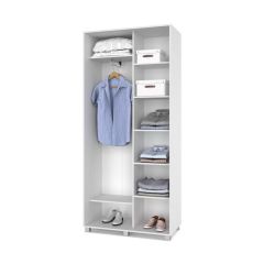 РОЛАНД Шкаф-купе Анкор Светлый (450*1000) Р401 в Асбесте - asbest.mebel24.online | фото 4