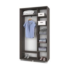РОЛАНД Шкаф-купе Анкор темный (450*1200) Р421 в Асбесте - asbest.mebel24.online | фото 2