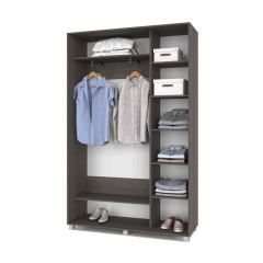 РОЛАНД Шкаф-купе Анкор темный (450*1400) Р441 в Асбесте - asbest.mebel24.online | фото 3