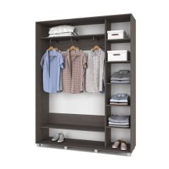 РОЛАНД Шкаф-купе Анкор темный (450*1700) Р471 в Асбесте - asbest.mebel24.online | фото 3
