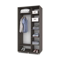 РОЛАНД Шкаф-купе Анкор темный (600*1100) Р611 в Асбесте - asbest.mebel24.online | фото 2