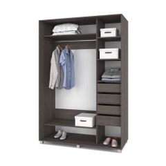 РОЛАНД Шкаф-купе Анкор темный (600*1400) Р641 в Асбесте - asbest.mebel24.online | фото 4