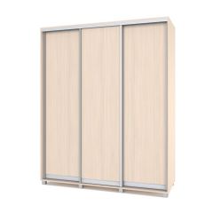 РОЛАНД Шкаф-купе Млечный дуб (450*1800) Р481 в Асбесте - asbest.mebel24.online | фото