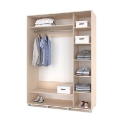 РОЛАНД Шкаф-купе Млечный дуб (600*1800) Р681 в Асбесте - asbest.mebel24.online | фото 2