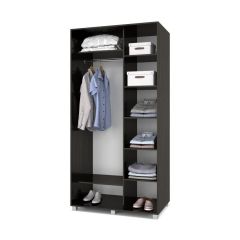 РОЛАНД Шкаф-купе с зеркалами Венге (600*1100) Р613 в Асбесте - asbest.mebel24.online | фото 2