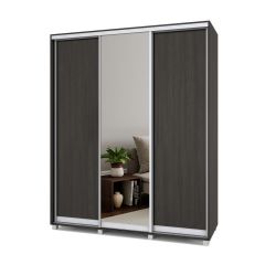 РОЛАНД Шкаф-купе с зеркалом Венге (450*1800) Р482 в Асбесте - asbest.mebel24.online | фото 4
