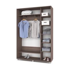 РОЛАНД Шкаф-купе Шимо темный (450*1500) Р451 в Асбесте - asbest.mebel24.online | фото 3