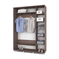 РОЛАНД Шкаф-купе Шимо темный (450*1600) Р461 в Асбесте - asbest.mebel24.online | фото 3