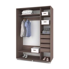 РОЛАНД Шкаф-купе Шимо темный (600*1800) Р681 в Асбесте - asbest.mebel24.online | фото 4