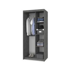 ТОМАС Шкаф-купе Камень темный - Ирландский дуб Т21 в Асбесте - asbest.mebel24.online | фото 2