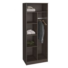 Шкаф Ронда ШК-20 без зеркала (венге/беленый дуб) в Асбесте - asbest.mebel24.online | фото 2