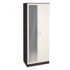 Шкаф Ронда ШК-20 без зеркала (венге/беленый дуб) в Асбесте - asbest.mebel24.online | фото 3