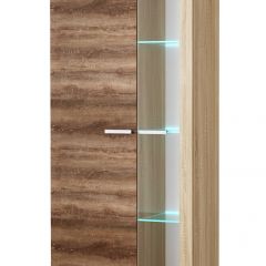 СОНАТА Шкаф ШВС-800 (Дуб сонома/Дуб сакраменто) в Асбесте - asbest.mebel24.online | фото